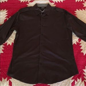 Murano Dress Long Sleeve Button Up